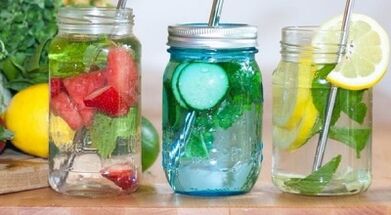 vzorčni dietni meni za pitje za 7 dni